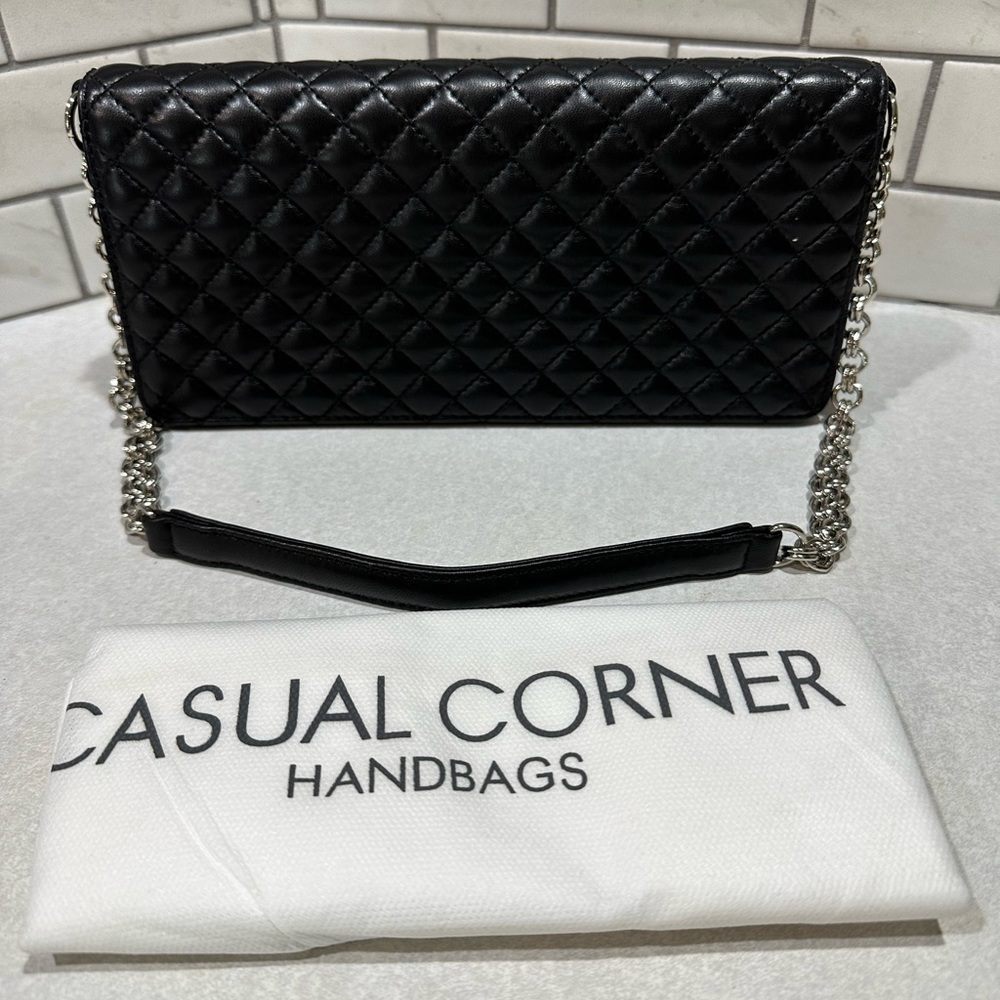 Casual Corner Women Black Shoulder Bag One Size